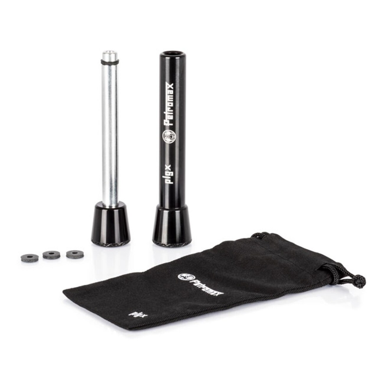 Petromax Fire Starter, PLGX Portable Camping Fire Plunger with Tinder Reserve for Outdoor Adventures, Fits Easily in Backpack or Pocket, 5.7 inch